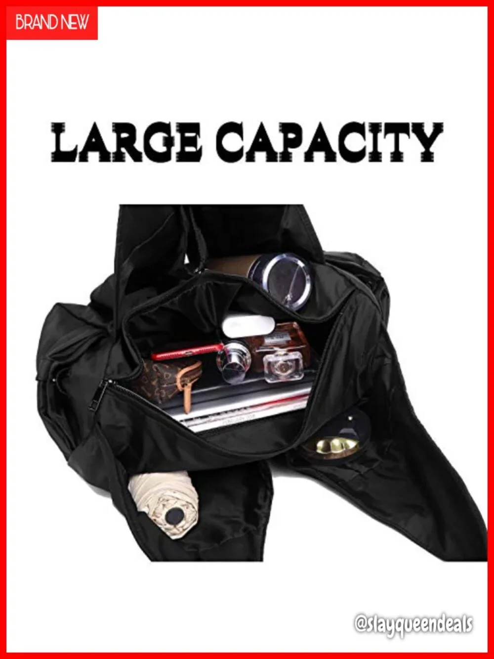 Waterproof Oxford Nylon Hobo Shoulder Bag